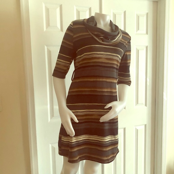 Delirious Stripe Sweater Dress XL NEW - Picture 1 of 6